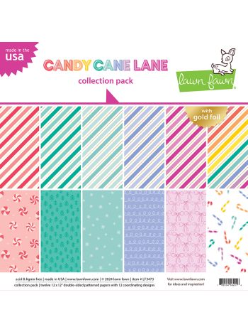 Lawn Fawn - Candy Cane Lane - Collection Pack