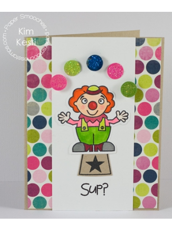 Paper Smooches - Enjoy The Show - Clearstamps 