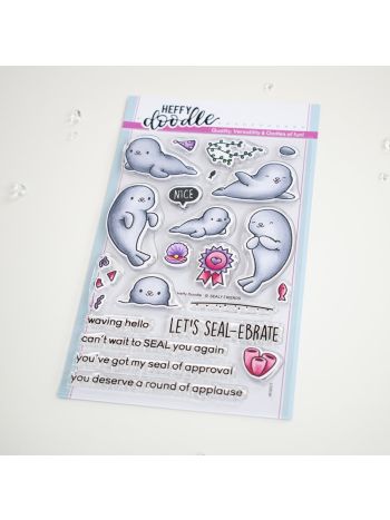 Heffy Doodle - Sealy Friends - Clear Stamps 4x6