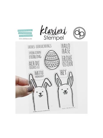 Klartext-Stempel - Timo und Jens - Clear Stamp Set 4x6