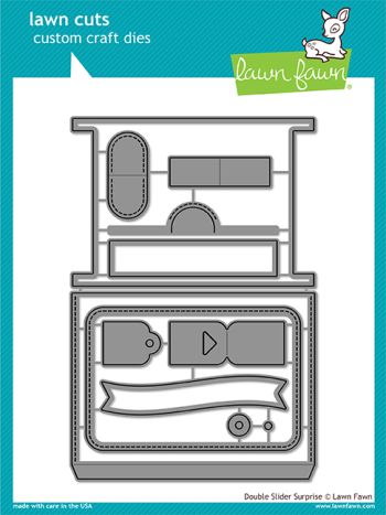 Lawn Fawn - Double Slider Surprise - Stanze