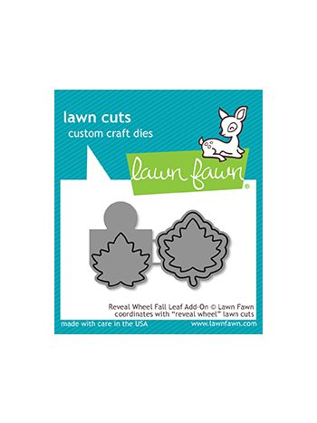 Lawn Fawn - Reveal Wheel Fall Leaf Add-On - Stanze