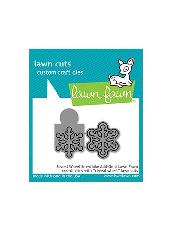 Lawn Fawn - Reveal Wheel Snowflake Add-On - Stanze