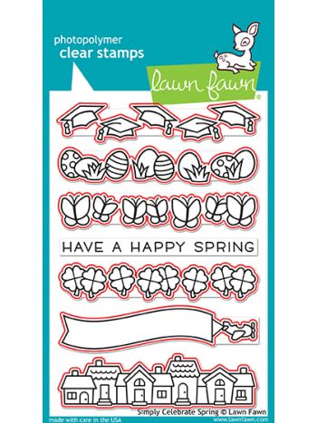 Lawn Fawn - Simply Celebrate Spring - Stanze