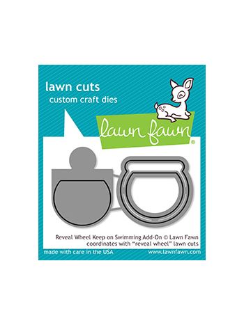 Lawn Fawn - Keep On Swimming Reveal Wheel Add-On - Stanzen