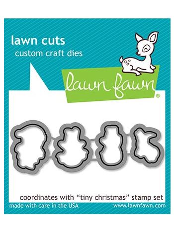 tiny christmas lawn cuts