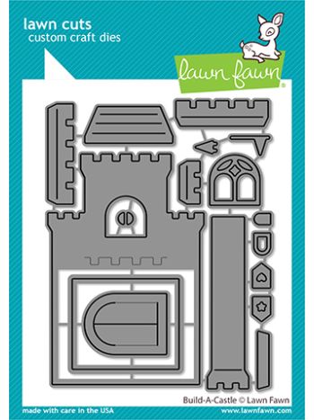 Lawn Fawn - build-a-castle - Stanzen