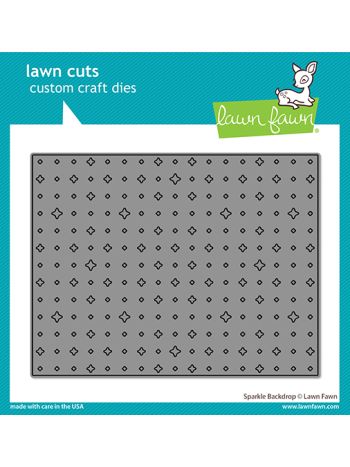 Lawn Fawn - sparkle backdrop - Stanzen