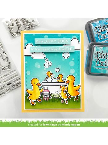 Lawn Fawn - Rub-A-Dub-Dub Flip-Flop - Clear Stamps 2x3