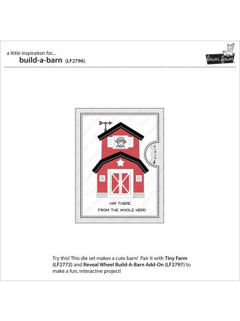 Lawn Fawn - Build-A-Barn- Stand Alone Stanze