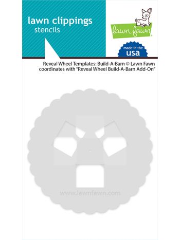 Lawn Fawn - Reveal Wheel Templates: Build-A-Barn