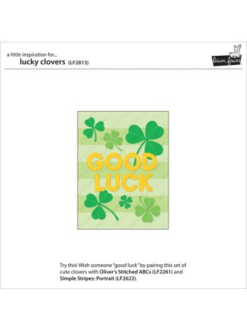 Lawn Fawn - Lucky Clovers - Stand Alone Stanze