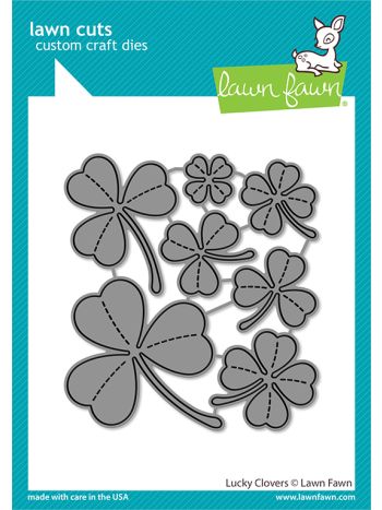 Lawn Fawn - Lucky Clovers - Stand Alone Stanze