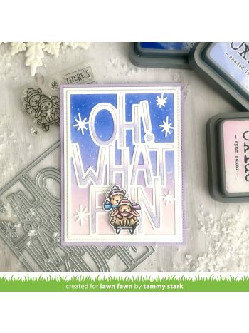 Lawn Fawn - Snow one like you - Clear Stamps 2x3