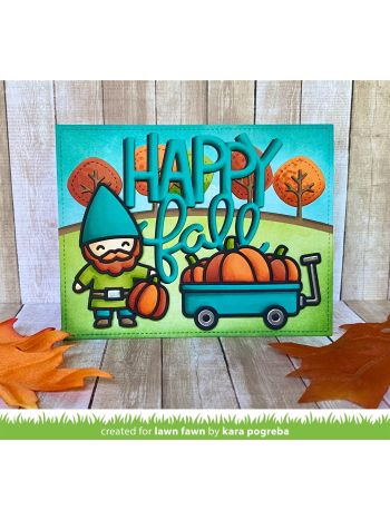 Lawn Fawn - Pumpkin Wagon - Stand alone Stanzen