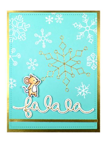 Lawn Fawn - Snowflake Duo - Hot Foil Plates