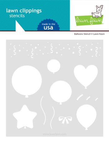 Lawn Fawn - Balloons - Stencils