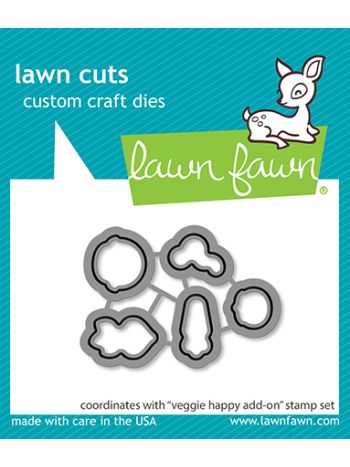 Lawn Fawn - Veggie happy Add-on - Stanzen