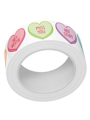 Lawn Fawn - conversation hearts - washi tape