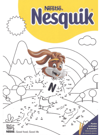 Nesquik - Gratismuster - Max. 3 Stück pro Person/Einkauf.