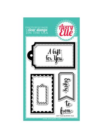 Avery Elle - Gift Tags - Clearstamps