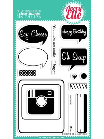 Avery Elle - Picture It - Clearstamps