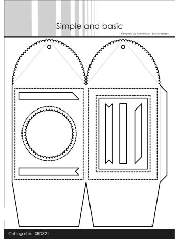 Scalloped Giftbox High Cutting Dies