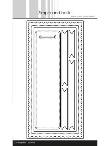 Simple and Basic - Slim Card - Stand alone Stanzen