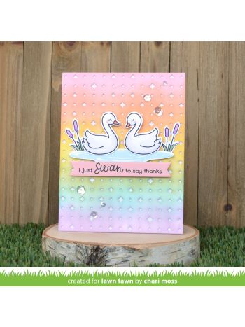 Lawn Fawn - sparkle backdrop - Stanzen