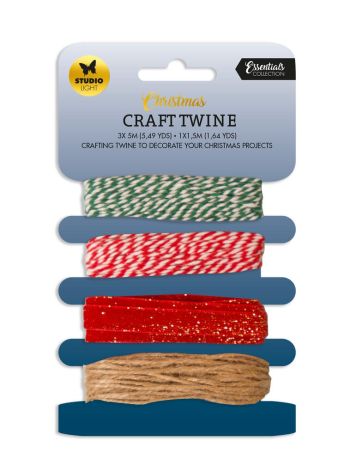 Craft Twine & Ribbon Christmas Essentials