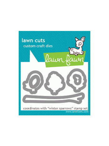 Lawn Fawn Lawn Cuts Winter Sparrows