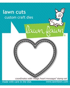 Lawn Fawn - Magic heart messages - Stanzen