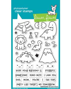 Lawn Fawn - RAWRSOME - Clear Stamp 4x6