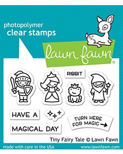 Lawn Fawn - tiny fairy tale - Clear Stamp 2x3