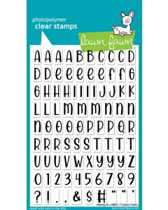 Lawn Fawn - Henry Jr.'s ABCs - Clear Stamp 4x6