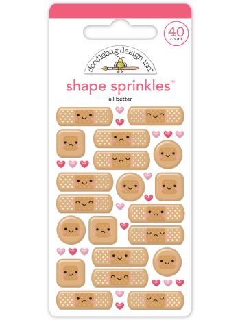 Doodlebug Design - All Better Shape Sprinkles