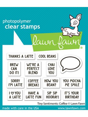 Tiny Sentiments: Coffee Stempel