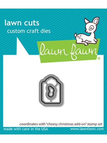 Lawn Fawn - Cheesy Christmas Add-On Lawn Cuts