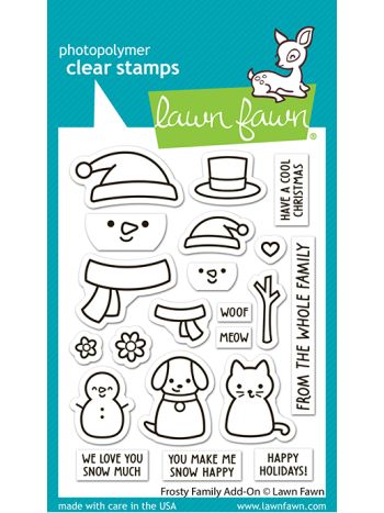 Frosty Family Add-On Stempel Set