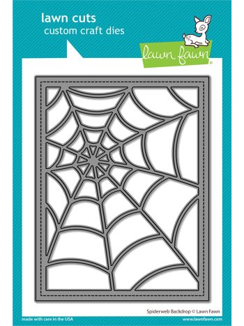 Lawn Fawn Spiderweb Backdrop Stand Alone Stanzen