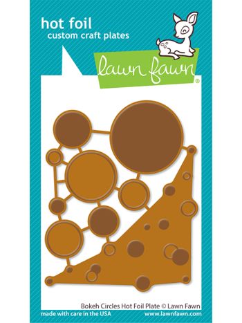 Lawn Fawn - Bokeh Circles - Hot Foil Plates