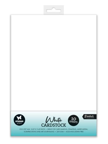 Cardstock A4 250 GSM White (10pcs) (SL-CO-PS39)
