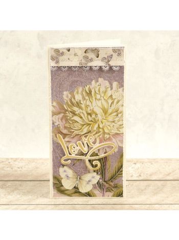 Couture Creations - Cut, Foil & Emboss Die - Love 75 x 66mm