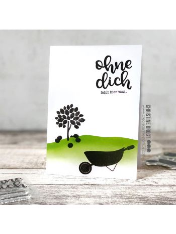 Create a Smile - Plant a Tree - Clear Stamp Set 