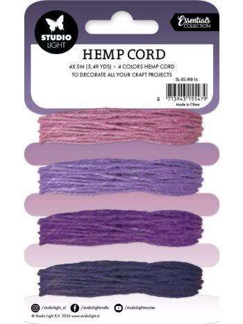 Hemp Cord Shades Of Purple