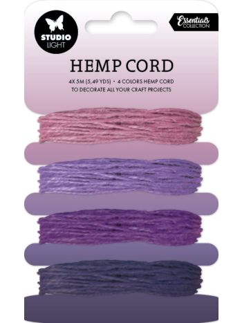 Hemp Cord Shades Of Purple