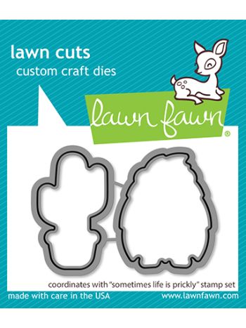 Lawn Fawn - Sometimes life is prickly - Stanzen