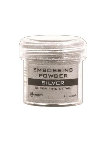 Ranger - Embossing Powder 1oz (16gr) - Super Fine Silver