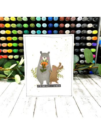 Sizzix - Thinlits Die by Olivia Rose Quirky Animals