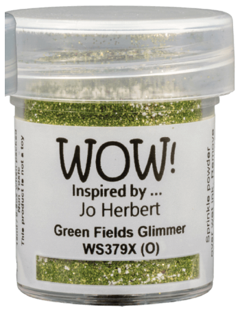 WOW! Embossing Powder - Jo Herbert - Green Fields Glimmer (O) 15ml